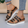 Sorielle | Chic Double Strap Sandals