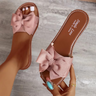 Rosavelle | Feminine Bow Flat Slides